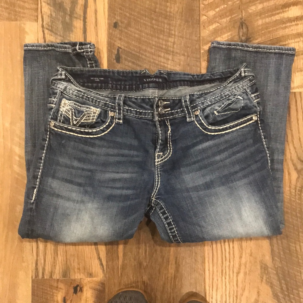 Vigoss Jean Capri Pants - Picture 3 of 5
